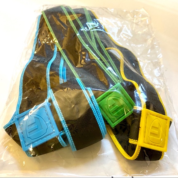 Set of 3 Flexible Cross-Shaped Bands M-L-XL Storage Room Organizing Office - Picture 3 of 5